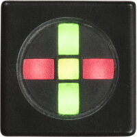 Ukazatel stavu SUS-02.T.Q G/R/W 230VAC d16mm zelená/červená/bílá ELECO 31012388