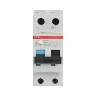 ABB DS201 B25 A30 kombinace jistič/chránič 2P (1P+N) 25A 30mA B 6kA A