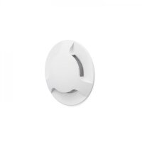 KICK III zápustná bílá 230V LED 3W IP54 3000K RENDL R12619