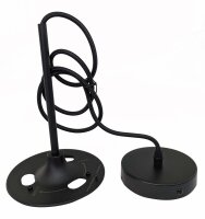 Závěs s baldachýnem VARIO Ceiling canopy Black GREENLUX GXLS459