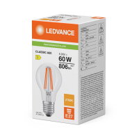 LED CLASSIC A P 5.9W 827 Clear E27 LEDVANCE 4099854465970