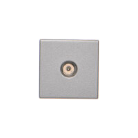 Kryt K45 TV konektor 45×45mm hliník KONTAKT SIMON K120A/8
