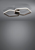 Stropní svítidlo ESTRELLA LED-CCT 20W IP20 matný bronz/černá EGLO 390506