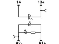 Elektronický reléový modul RIF-0-OPT-24DC/230AC/1 PHOENIX CONTACT 2905295