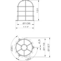 Mřížka ochranná MLINE STAINLESS HD GRID nerez, SIZE 3 SIRENA 90553