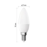 LED žárovka Classic svíčka, E14, 2,2 W (25 W), 250 lm, teplá bílá EMOS ZQ3E01