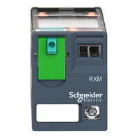 Schneider RXM2AB2BD Miniaturní 2P, 12 A, 24 V DC s LED (obj.množství 10 ks)