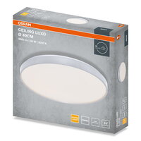 CEILING LUXO SILVER ? 49 cm 36W 3000K IP20 SILVER OSRAM 4099854652400