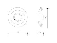 Panlux  SR3001 RADAR SENZOR stropní