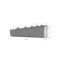 Nosník NZM 300 ''A2'' pro žlab 300/50, 300/100 ARKYS ARK-235030