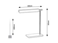 Horus LED 7W IP20 3000, 4000, 6500K černá RABALUX 2934