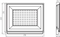 Reflektor LED GRUN NV LED-100-B MILEDO KANLUX 31394