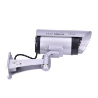 Maketa bezpečnostní kamery, na stěnu, LED dioda, 2 x AA SOLIGHT 1D40