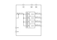 Elektronický jistič 4kanál. vstupní napětí 24 V DC WAGO 787-1664/004-1000