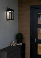 Nástěnné svítidlo SUZZARA SOLAR-LED M.SENSOR černá/bílá EGLO 901083