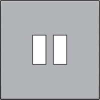Kryt USB nabíječky-STERLING NIKO 121-68001