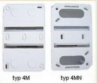 Kryt na jistič 4M IP 40 , pro tři až čtyři moduly