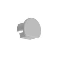 Záslepka KLUŚ OLEK pro AL profil, černá /24381/ ALUMIA C24203C07