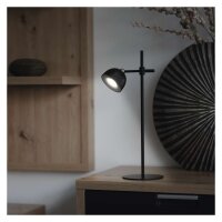LED stolní lampa SOPHIE, nabíjecí, černá EMOS Z7635B