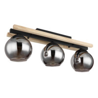 Stropní svítidlo CONNI černá 3xE27 25W 230V GLOBO 15569-3D