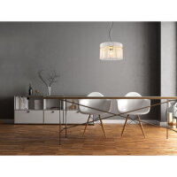Závěsné svítidlo GORLEY zlatá 1x60W E27 IP20 GLOBO 15698HM