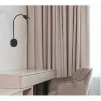 Nástěnné svítidlo MILLY černá LED 3W 230V, 180lm, 3000K GLOBO 57311B