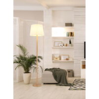 Stojací lampa JORIS dřevo 1x40W E27 IP20 GLOBO 40100146