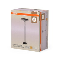 Decor Curve Felt Floor 33W 830 Dark Grey OSRAM 4058075847644