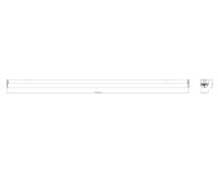 BATTEN COMBO 1500 V 48W MS 840 IP20 WT LEDVANCE 4099854529016