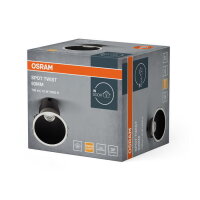 SPOT TWIST 93MM 10W 830 WT BK OSRAM
