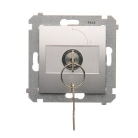 DW1K.01/43 Jednopólový spínač na klíč -