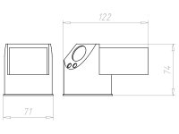 Krabice pro elektroniku bezhal. ECON Flex hl. 62mm do dutých stěn KAISER 9268-74