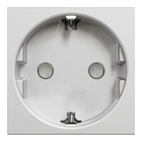 Zásuvka SCHUKO NOVÁ UNICA 2P+E 250V/16A, clonky, šroubová, Aluminium