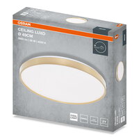 CEILING LUXO GOLD ? 49 cm 36W 4000K IP20 GOLD OSRAM 4099854653735