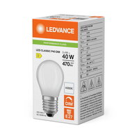 Světelný zdroj LED CLASSIC P DIM P 3.4W 840 Frosted E27 LEDVANCE 4099854782008