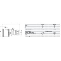 spojka 7P, 16A/230V, 9h, IP44, niklované kontakty PCE 217-9v