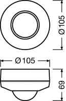 LEDVANCE DALI-2 SENSOR LS-PD W CM LS/PD W CM