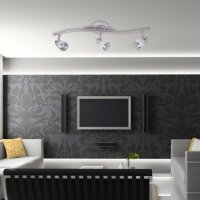 Bodové svítidlo Spots Compolux 911573/75 3x50 W chrom