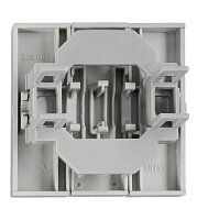 Kryt spínače trojitý, stříbrný SCHRACK EV122316--