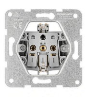 Zásuvka SCHUKO, bezšroubové svorky, oranžová SCHRACK EV101309--