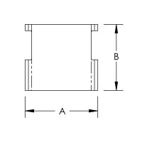FleXbus HCBC Plate for conductor 220, 360, 545 and 640mm2 with PE connection