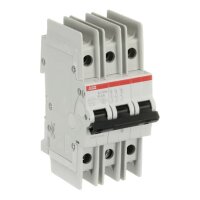ABB SU203M-K4 jistič char. K 10kA 4A 3P  dle UL489 a CSA 22.2 No. 5