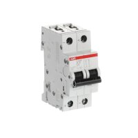 ABB S202MT-B10UC 2F jistič 10 A char. B 10kA 440V AC/DC pro kolejová vozidla