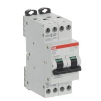 S204C-B16 4 fázový jistič v počtu modulů: 2 16A char. B 6kA ABB 2CDS254280R0165
