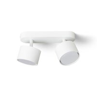 PIXEL II přisazená bílá 230V LED GX53 2x7W RENDL R14404