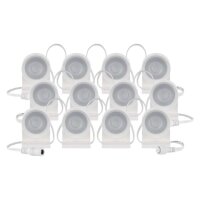 GoSmart LED bodové svítidlo řetěz 255 cm 12 dílů 7W RGBIC+CCT stmív WiFi ZIW15CR