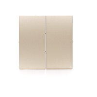 kryt pro přístroje: SW7/2XM, SW6P1M zlatá matná, metalizované DKW9/44