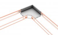 Arkys ARD-34220204 Koleno žlabu LINEAR KL2 90° R50120/50 ''SZ''