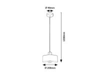 TISANDRA E27 1x MAX 25W