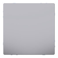 Záslepka, Merten System D, stainless steel, termoplast barvený MEG4075-6036